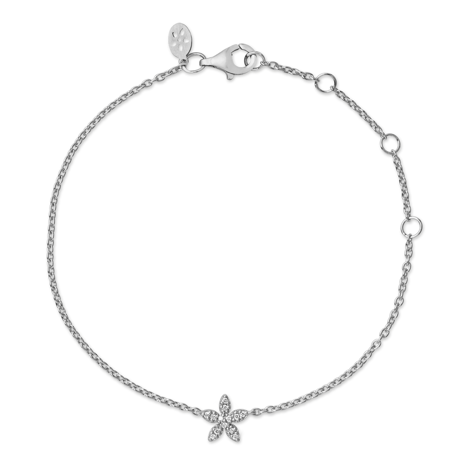 Fine Forget-Me-Not diamant armband